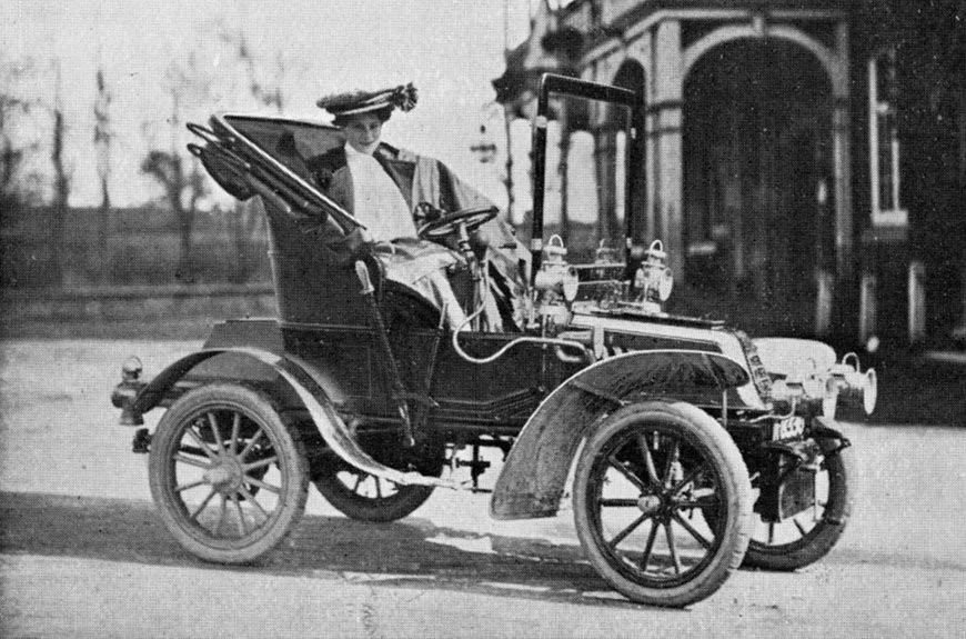 An Invention Born from a Makeup Mirror: The Rearview Mirror